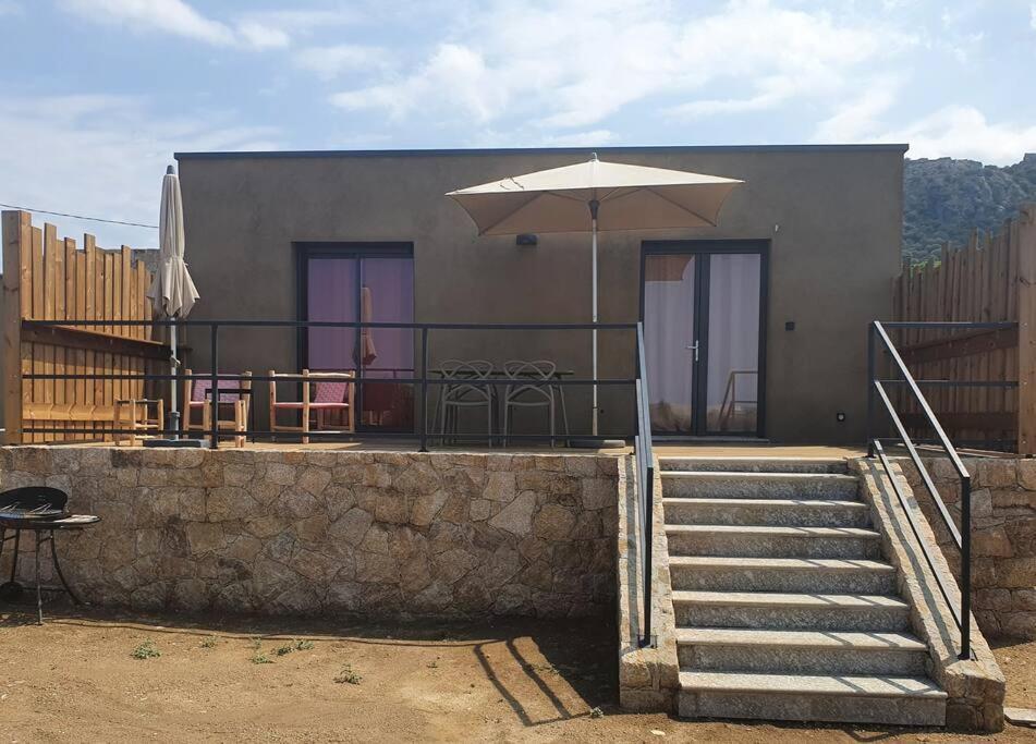 T2 Neuf Climatise Dans Villa A Corbara Buitenkant foto